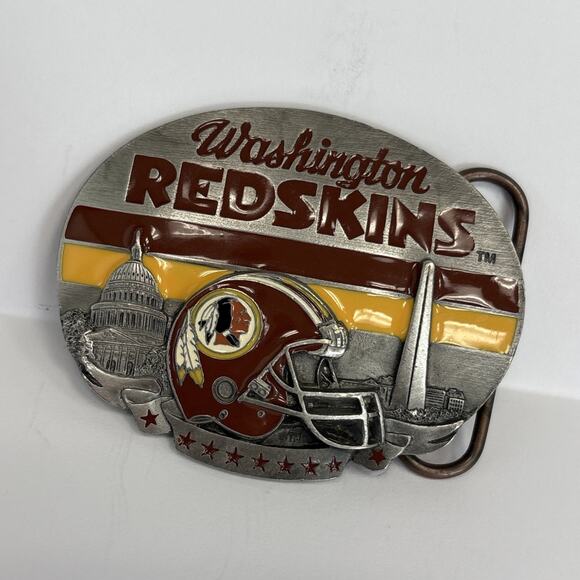 Vtg Washington Redskins Commanders 1993 Team NFL Siskiyou Belt Buckle Limited Ed - Picture 3 of 7